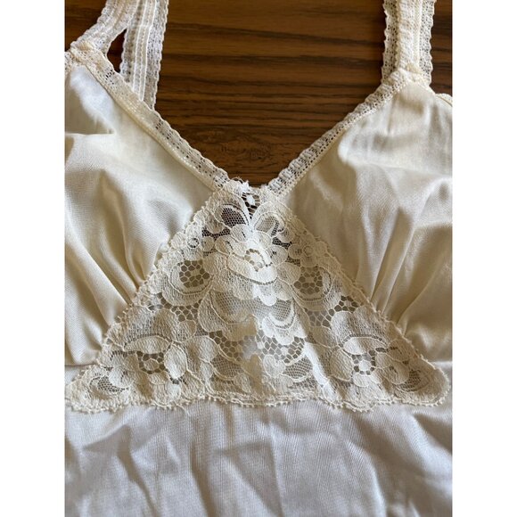 Vintage Marie Star cream camisole top size Medium - Picture 3 of 6